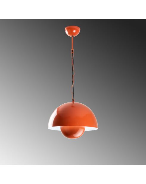 Kure 2676 oranje kroonluchter - H.70cm