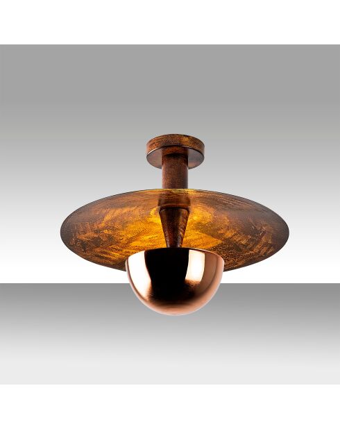 Kurt 13354 koperen kroonluchter - H.31cm