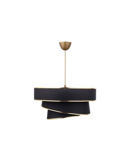 Kronleuchter Couper schwarz/gold - H.72cm