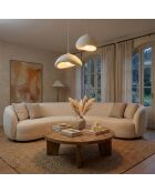 Lustre Luna 30 40 T Nua blanc - H.115cm