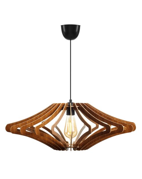Lustre 171 T noyer - H.55cm