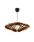Lustre 171 T noyer - H.55cm