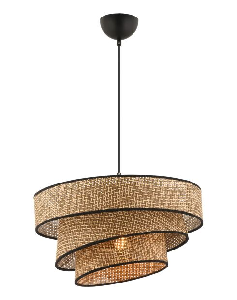 Kronleuchter Couper Hazeran beige/schwarz - H.72cm
