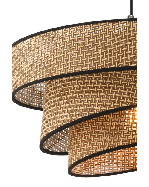 Kronleuchter Couper Hazeran beige/schwarz - H.72cm