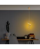 Lustre Lıkma 13519 doré - H.100cm