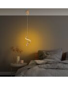 Lustre Lıkma 13519 doré - H.100cm