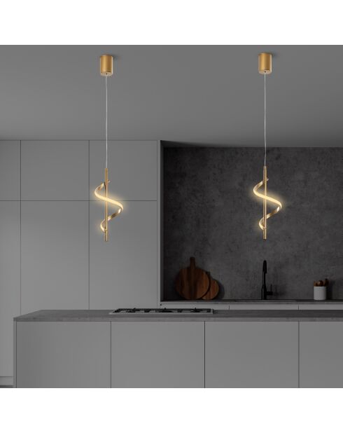 Lustre Lıkma 13519 doré - H.100cm