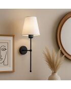Applique murale 241966 crème/noir - H.50cm