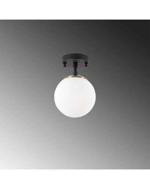 Lampadario Atmaca 10210 nero antico - H.23cm