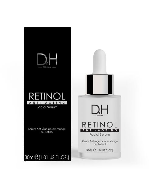 Sérum visage anti-âge au rétinol - 30 ml