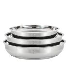 Batterie amovible inox 18/10 -10 pièces