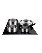 Batterie amovible inox 18/10 -10 pièces