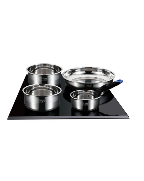 Batterie amovible inox 18/10 -10 pièces