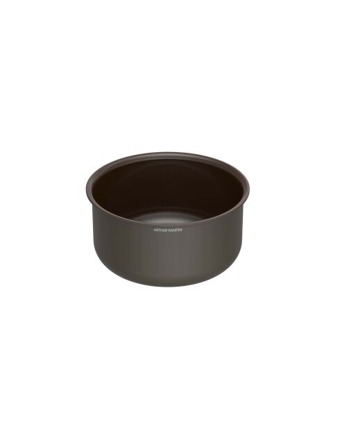 Batterie de cuisine noire - 10 pièces