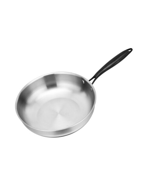 Wok 3 triply inox - 28 cm