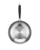Wok 3 triply inox - 28 cm