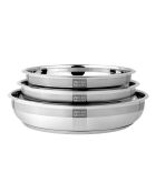 Batterie amovible inox 18/10 - 8 pièces