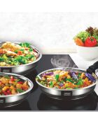 Batterie amovible inox 18/10 - 8 pièces