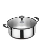 Marmite 3 triply grise -24 cm