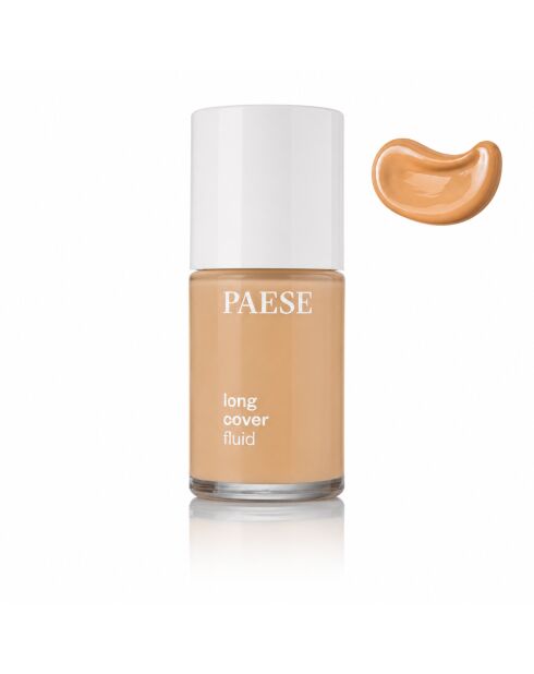 Líquido Long Cover, 30 ml-2.5, color beige cálido