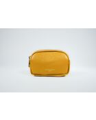 Mustard Gema leren portemonnee - 15x10x5cm