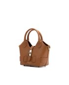 Noho camel leren schoudertas - 25x12x11cm