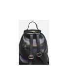 Zaino Sadie in pelle nera - 45X25X5cm