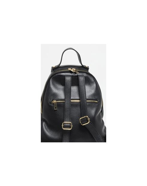Zaino Sadie in pelle nera - 45X25X5cm