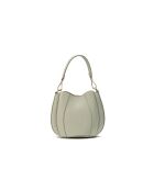 Elora grüne Schultertasche aus Leder - 22x18x13,5 cm