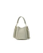 Elora grüne Schultertasche aus Leder - 22x18x13,5 cm