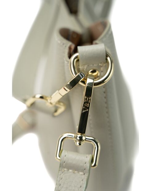 Elora grüne Schultertasche aus Leder - 22x18x13,5 cm