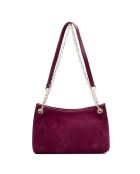 Plum Mia Schultertasche aus Leder - 28x17x8cm