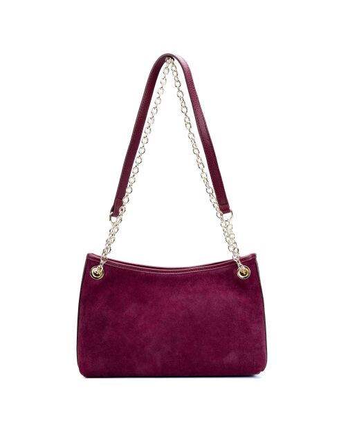 Plum Mia Schultertasche aus Leder - 28x17x8cm