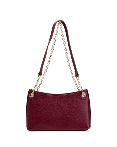 Plum Mia Schultertasche aus Leder - 28x17x8cm