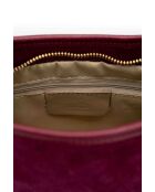 Plum Mia Schultertasche aus Leder - 28x17x8cm
