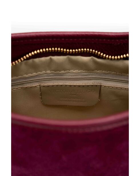 Plum Mia Schultertasche aus Leder - 28x17x8cm