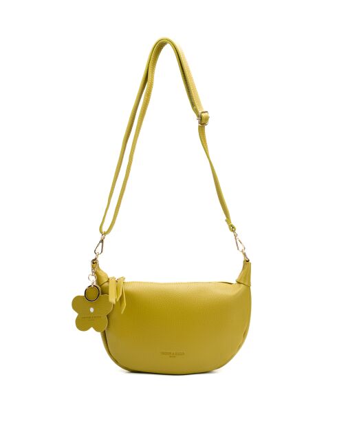 Schultertasche Dali aus Matcha Leder - 28x16x6cm