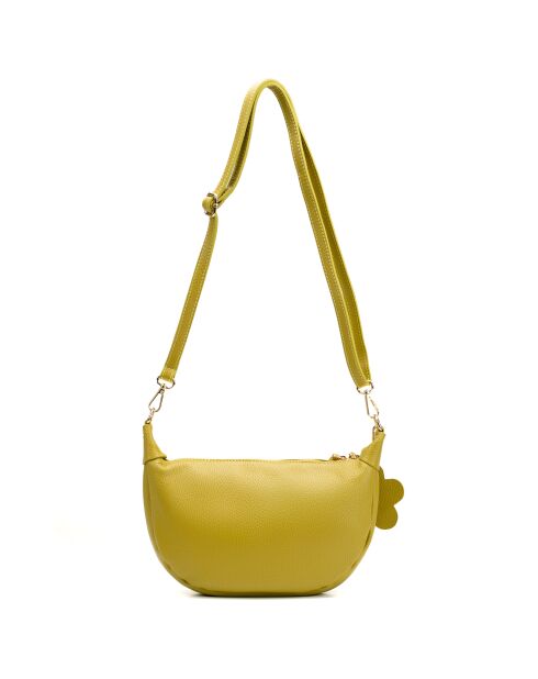 Schultertasche Dali aus Matcha Leder - 28x16x6cm