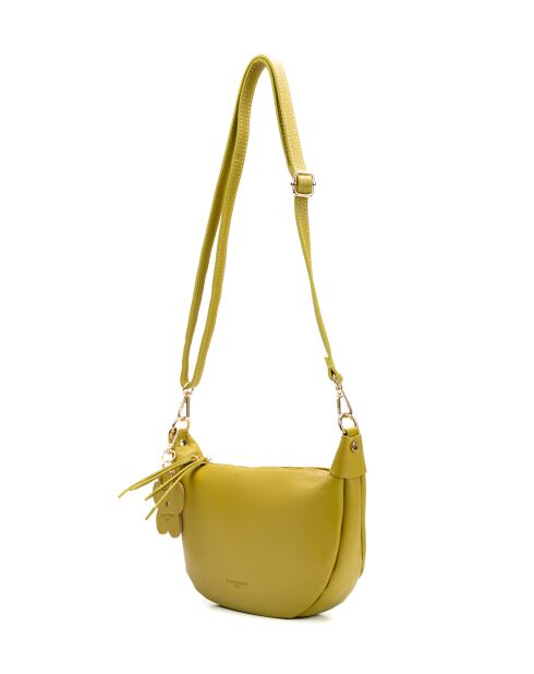 Schultertasche Dali aus Matcha Leder - 28x16x6cm