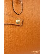 Luzd Schultertasche aus kamelfarbenem Leder - 31X24X16cm