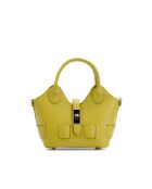 Noho matcha leren schoudertas - 25x12x11cm