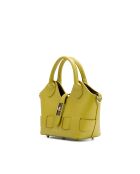 Noho matcha leren schoudertas - 25x12x11cm