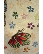 Lya Schultertasche aus Leder mit Kamelmuster - 58x50x2cm