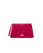 Pochette en cuir Clay fushia - 38.5x29x2cm