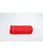 Pochette en cuir Laya rouge - 20x10x3cm