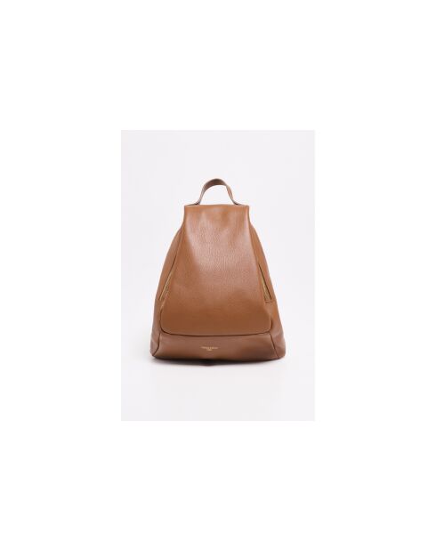 Zaino Sadie in pelle di cammello - 45X25X5cm