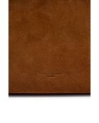 Schultertasche Mia aus Terrakottaleder - 28x17x8cm