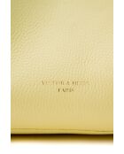 Borsa a tracolla Dana in pelle gialla - 22x18x16cm