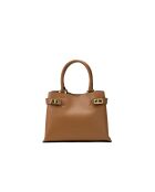 Nelia Handtasche aus Kamelleder - 27x22x12cm