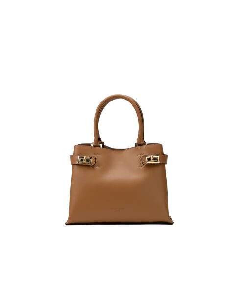 Nelia Handtasche aus Kamelleder - 27x22x12cm